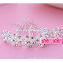 hot sale gift ladies floral bride alloy fashion girl hair pin